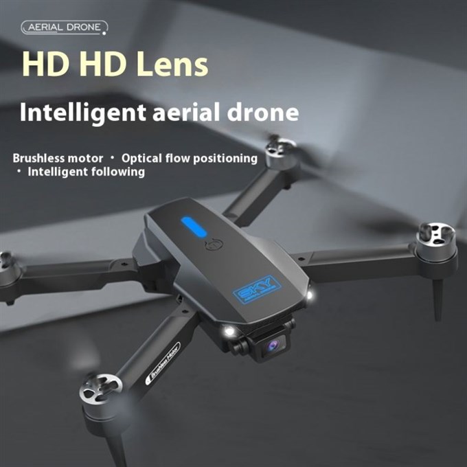 M104 Drone,Fırçasız Motorlu, Engel aşabilen,Uzun Aydınlatmalı,Brushless motorlu 4K Akıllı Drone