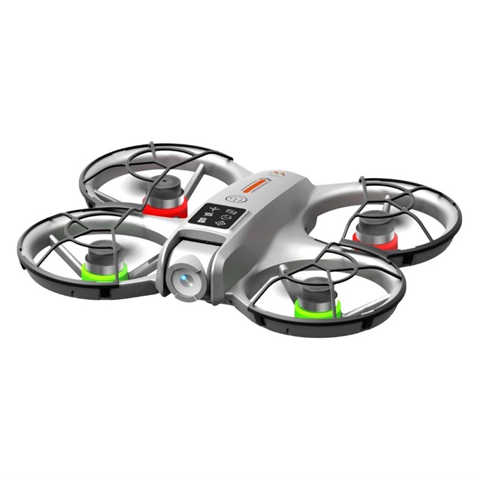 M2 HD Kameralı Katlanabilir  Ekranlı Kumanda, Wi-Fi Görüntü Aktarımı ve 360° Dönüşlü Taşınabilir Kompakt Drone