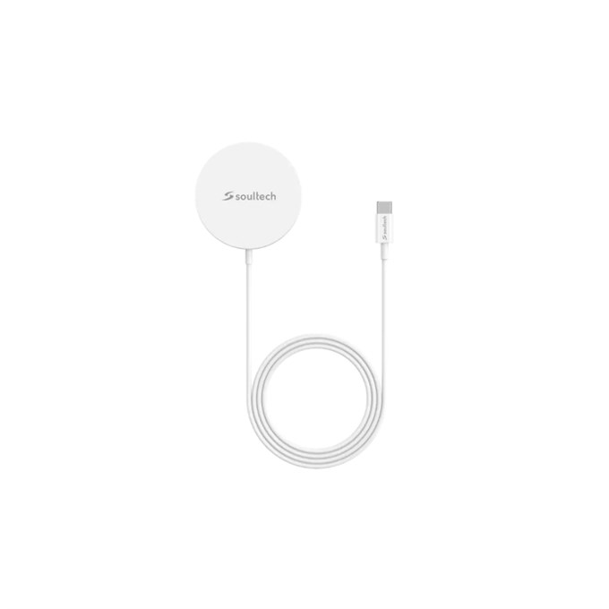 MagSafe 15W Kablosuz Hızlı Şarj Cihazı - Beyaz