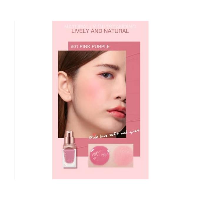 O.TWO.O Likit Allık 01 – Doğal Görünüm, Uzun Süre Kalıcı ve Işıltılı Renk