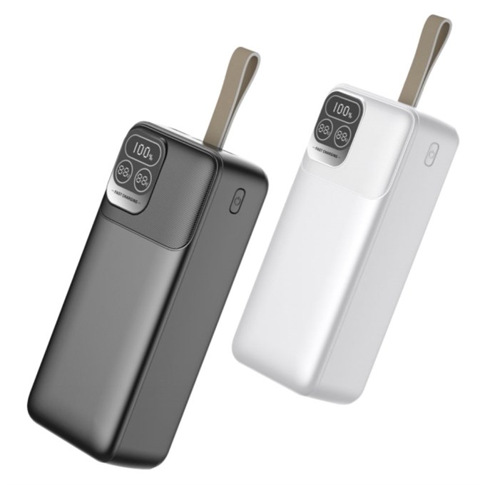 P32-4 40.000 mAh Powerbank 22.5W Hızlı Şarjlı Dijital Ekranlı Taşınabilir Şarj Cihazı