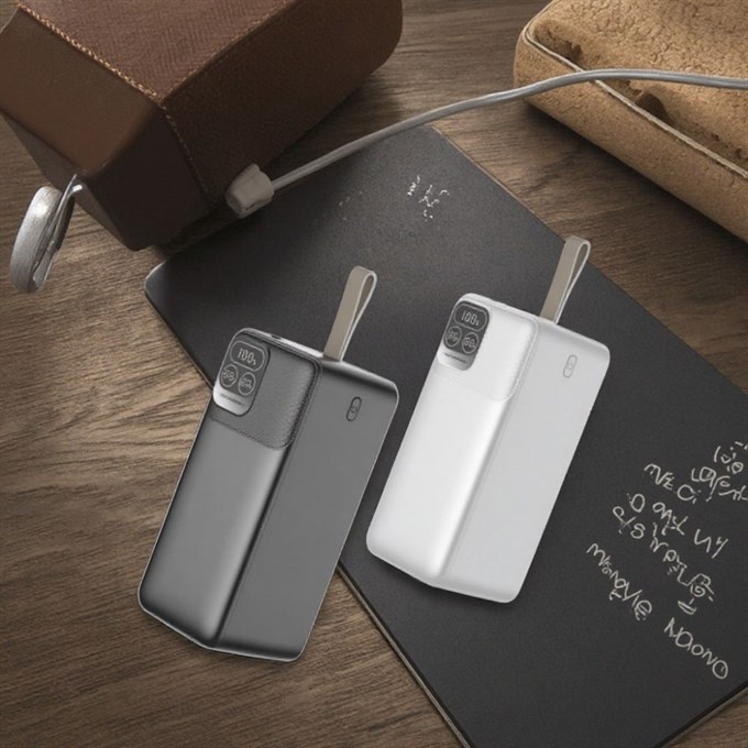 P32-5 50.000 mAh Powerbank 22.5W Hızlı Şarjlı Dijital Göstergeli Taşınabilir Şarj Cihazı