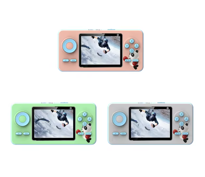 S5 Retro Taşınabilir 2000+ Oyun 3.5 İnch Ekran Retro Çocuk  Oyun Konsolu 