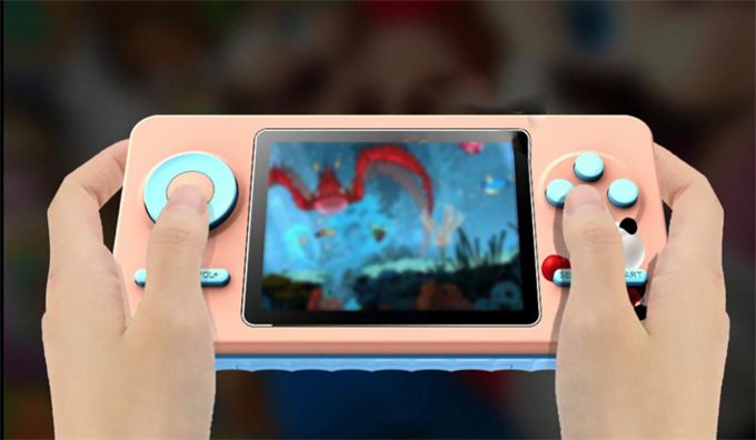 S5 Retro Taşınabilir 2000+ Oyun 3.5 İnch Ekran Retro Çocuk  Oyun Konsolu 