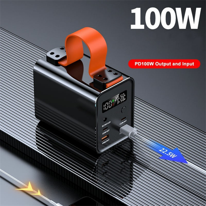 Powerbank 100W Hızlı Şarjlı 30.000 mAh Powerbank Çoklu Portlu Taşınabilir Şarj Cihazı