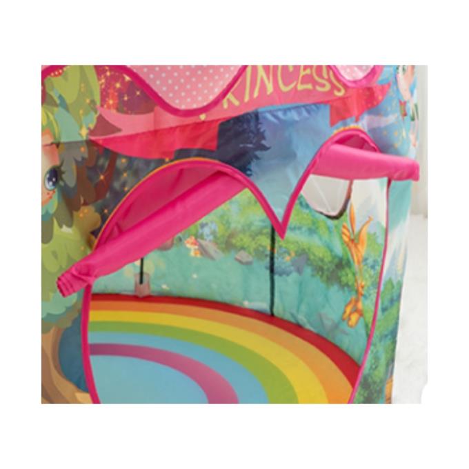 Prenses Temalı Çocuk Oyun Çadırı - Katlanabilir Oyun Evi