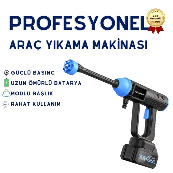 Profesyonel Yüksek Basınçlı Oto ve Bahçe, Araba Yıkama Makinesi 