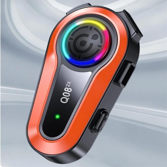 Q08 2X Intercom Motosiklet Bluetooth Kulaklık 2 Sürücü Görüşme, Uzun Menzil,