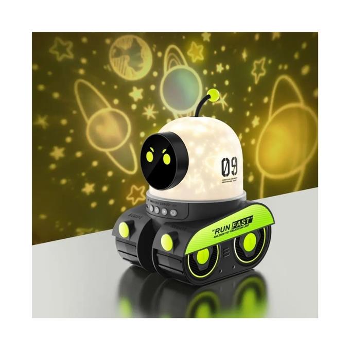 ROBOT SPACEWALKER Akıllı Yürüyen Işıklı Müzikli Oyuncak Robot, Hareketli Kollar, Ses Efektleri, Çocuk Eğitim ve Eğlence Robotu | HZLSTORE