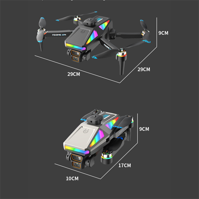 S5 Pro Akıllı Drone Katlanabilir ve 4K HD Kameralı Çift Lensli Yüksek Hızlı Çocuklar İçin uygun Drone