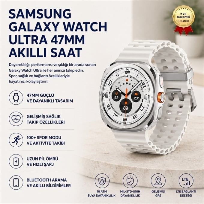 Samsung Galaxy Watch Ultra 47mm Akıllı Saat Bluetooth