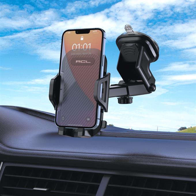 Araç İçi Telefon Tutacağı Vakumlu Sabit Stand Güçlü Tutuculu Kayıp Önleyici Aparat Tutucu