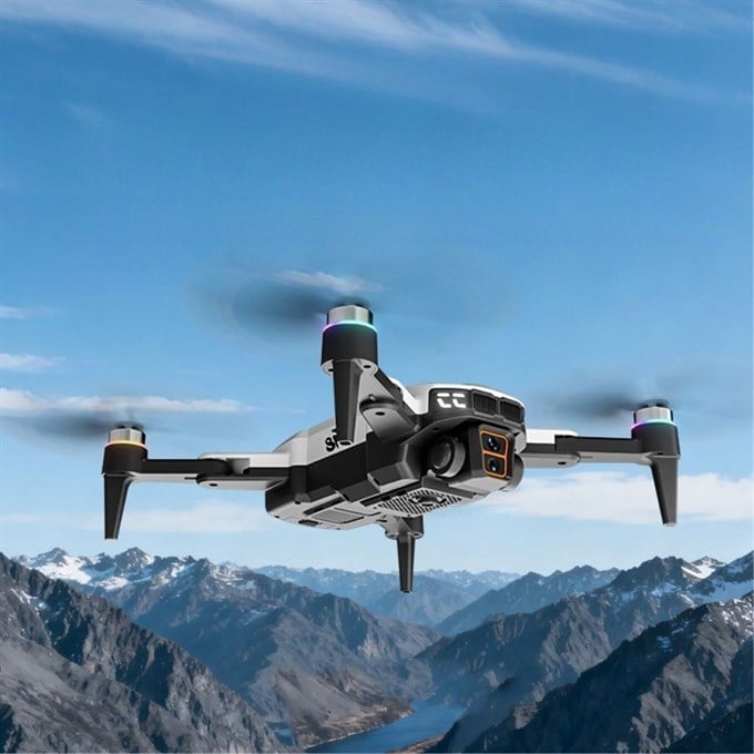 T18P 3 Kameralı 4K HD Drone, Engel Sensörlü Katlanabilir Akıllı Drone, Optical Flow