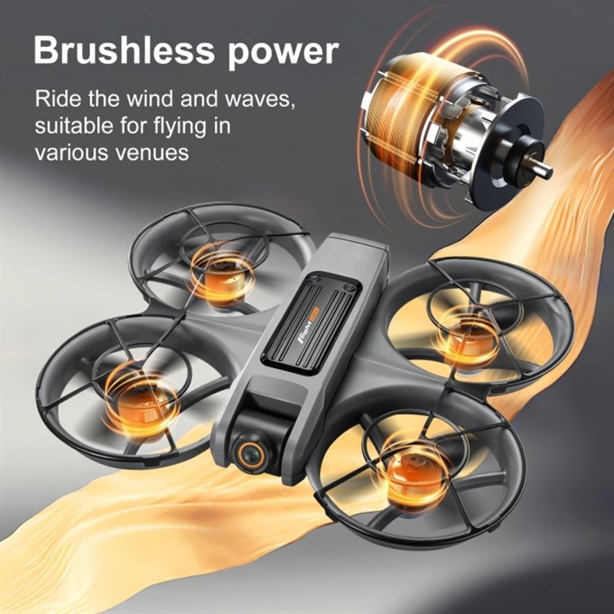T21 PRO Drone Çift HD Kamera FPV Canlı Yayın Fırçasız Motor Engel Algılamalı Katlanabilir Drone