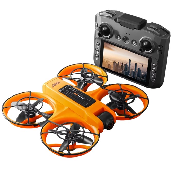 T21 PRO Drone Çift HD Kamera FPV Canlı Yayın Fırçasız Motor Engel Algılamalı Katlanabilir Drone