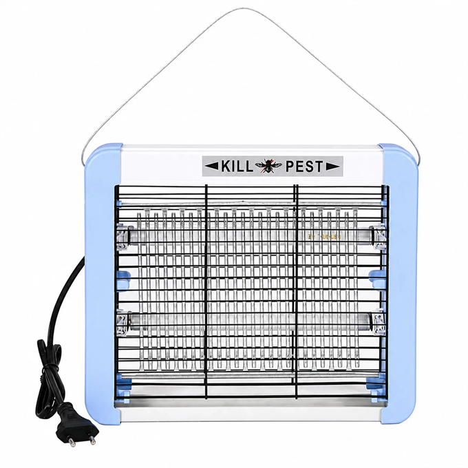 UV Işıklı Yüksek Voltajlı Elektrikli Sinek Öldürücü