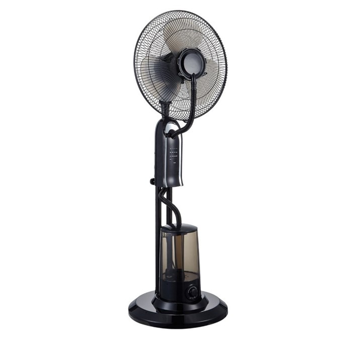 Uzaktan Kumandalı 2.8 L Buharlı Vantilatör Nemlendirici Fan Ultra Sessiz Tekerlekli Zaman Ayarlı