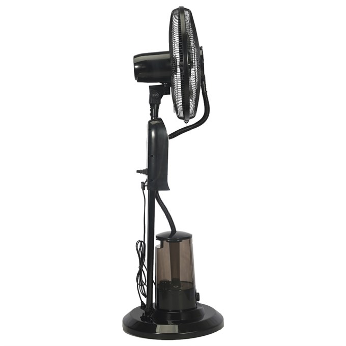 Uzaktan Kumandalı 2.8 L Buharlı Vantilatör Nemlendirici Fan Ultra Sessiz Tekerlekli Zaman Ayarlı