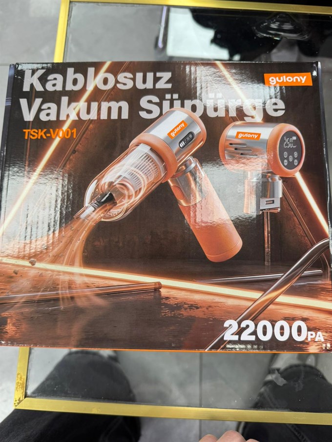 V001 22000Pa Kablosuz Vakumlu El Süpürgesi  