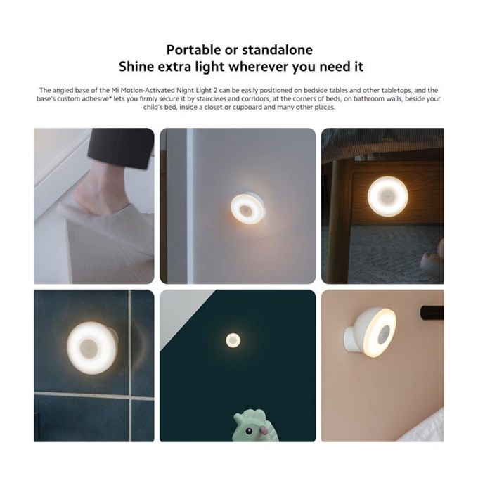 Xiaomi Mi Hareket Sensörlü Gece Lambası 2 Activated Night Light 2 