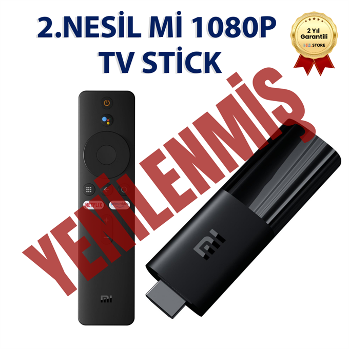 Yenilenmiş 1080p Mi Tv Stick