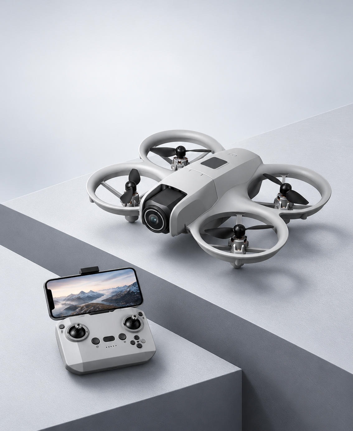 Mini drone ve kumanda