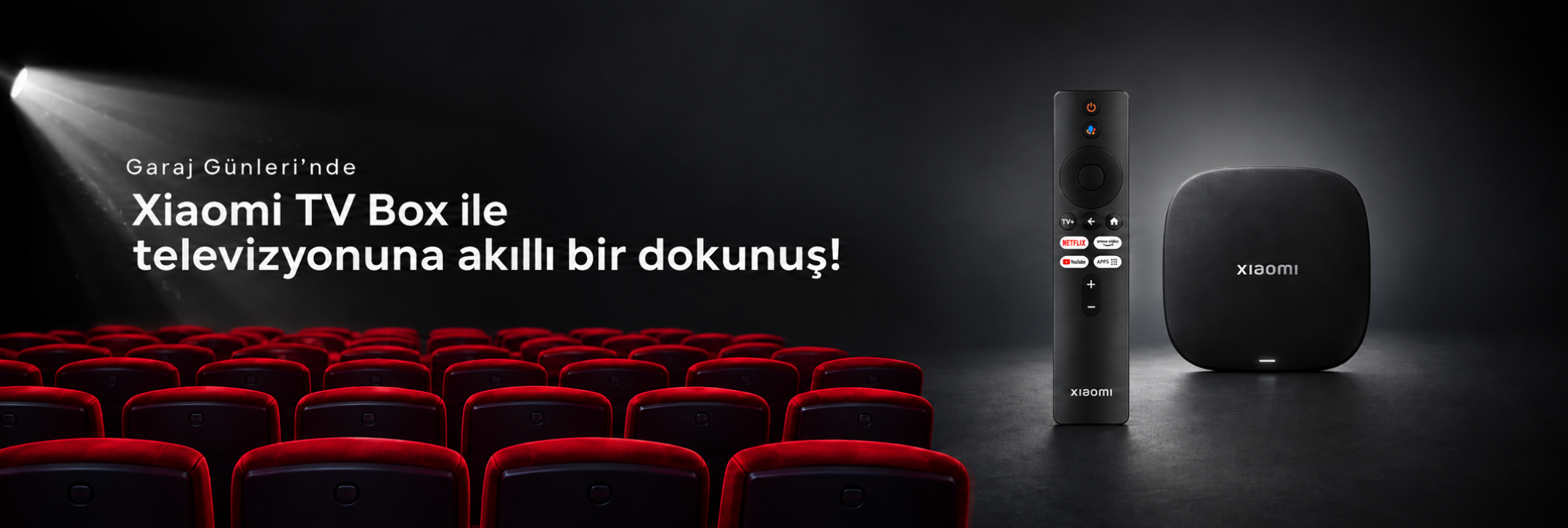 Garaj Günleri’nde Xiaomi TV Box ile sinema keyfi
