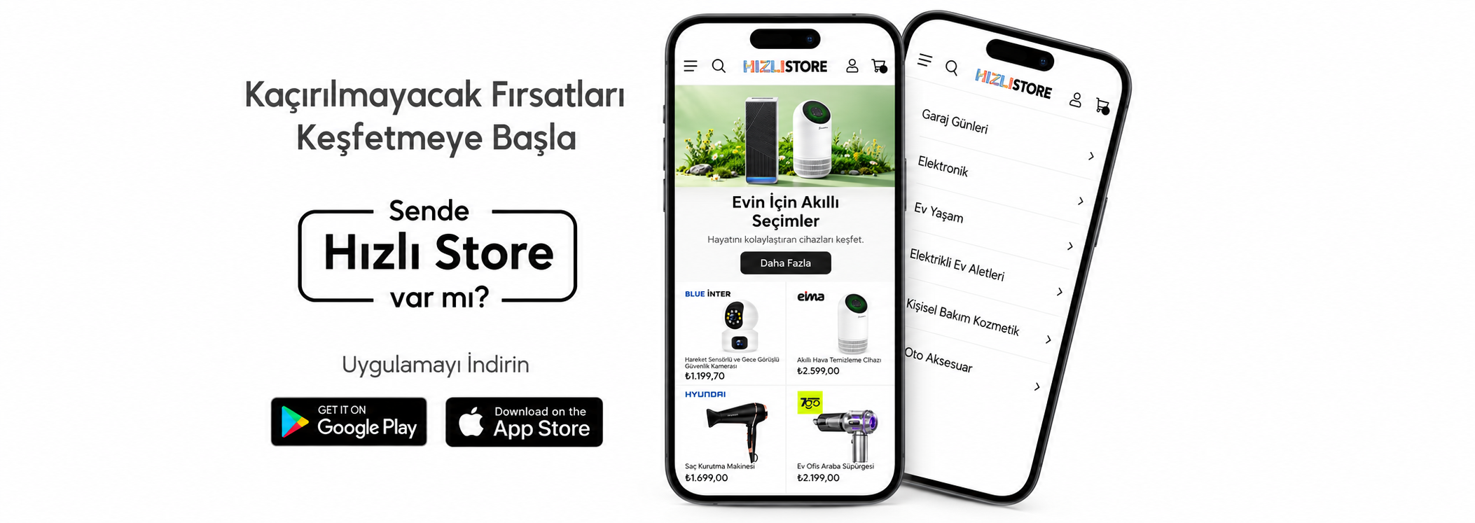Hızlı Store fırsatlarını keşfet