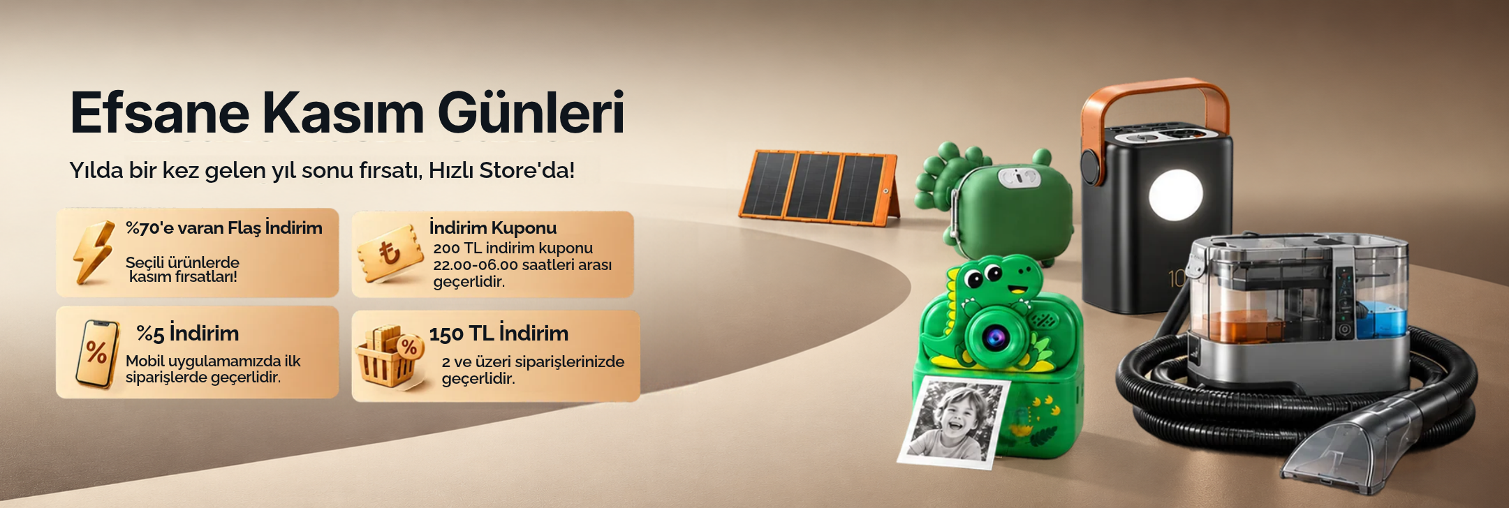 Efsane Kasım Günleri — Hızlı Store fırsatları