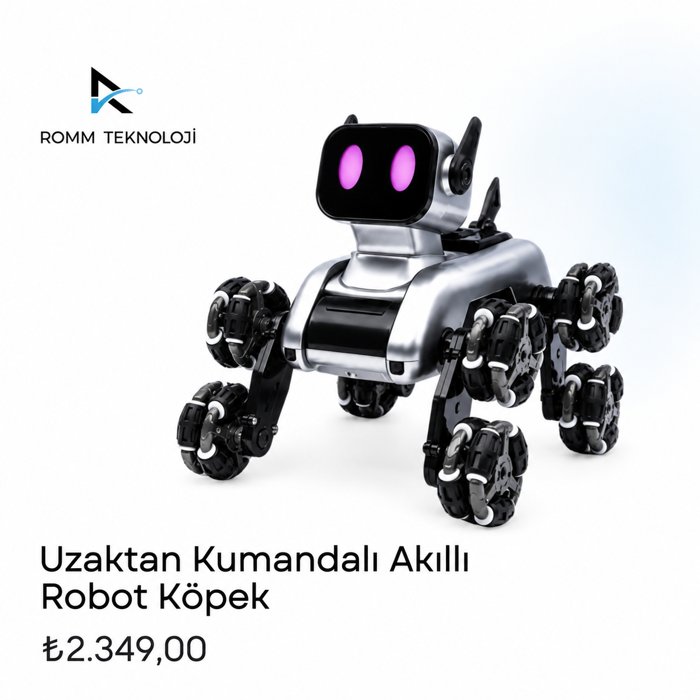 Uzaktan Kumandalı Akıllı Robot Köpek