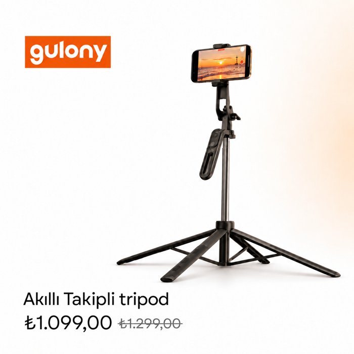 Akıllı Takipli Tripod