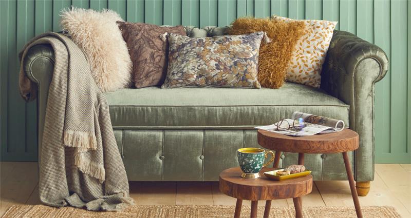 Salon Dekorasyonunda Battaniye Kullanımı