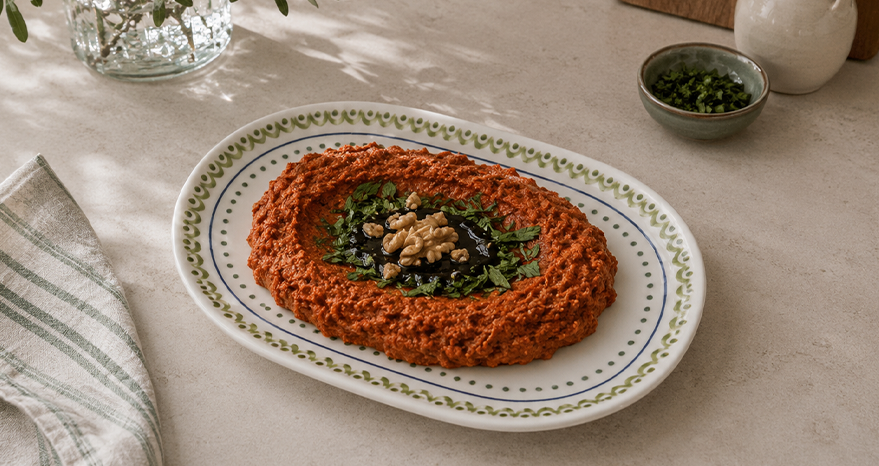 Tam Ölçülü Muhammara Tarifi