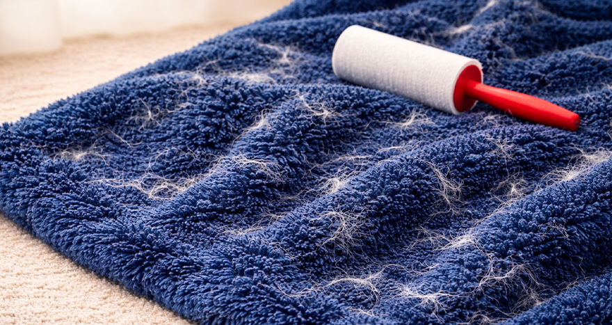 Tüy Sorununa Son: Battaniyelerden Kedi ve Köpek Tüylerini Hızlı Temizleme Yöntemleri