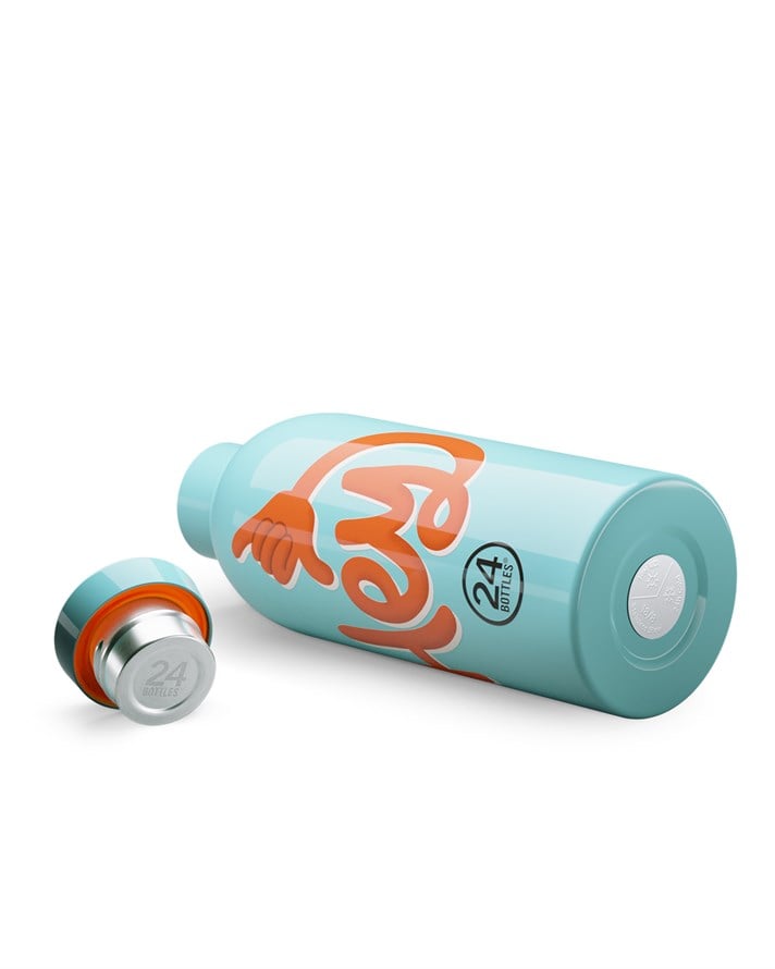 24Bottles Clima Bottle Hey Blue Paslanmaz Çelik Termos 500 ml Mavi