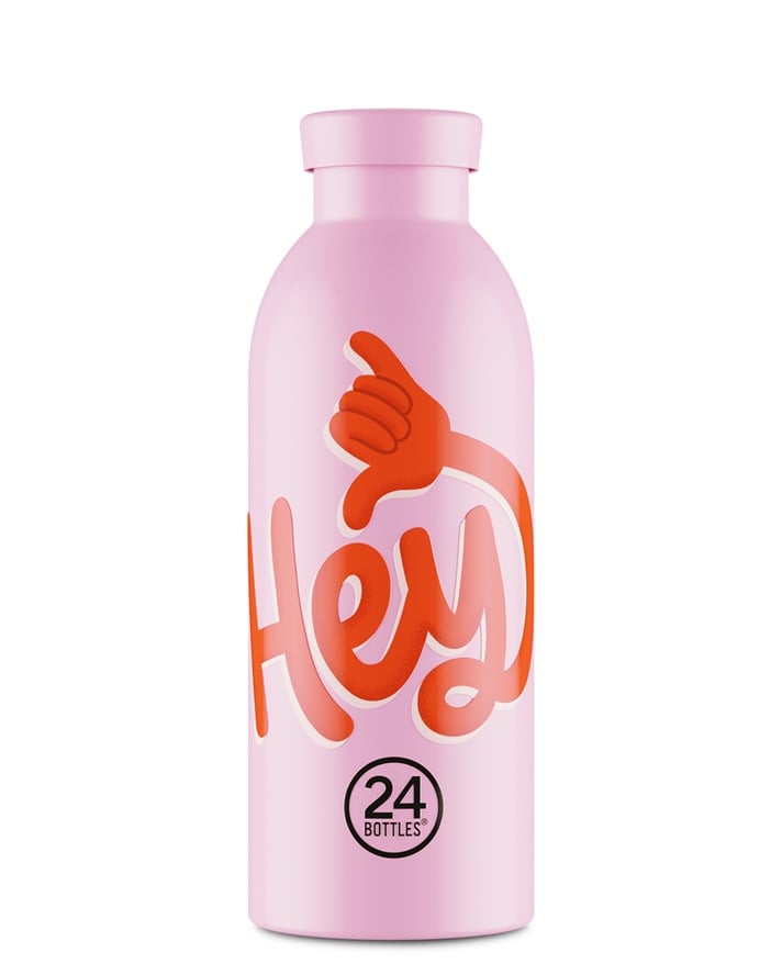 24Bottles Clima Bottle Hey Pink Paslanmaz Çelik Termos 500 ml Pembe
