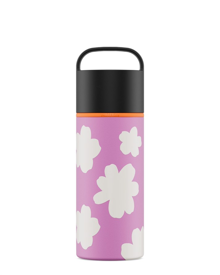 24Bottles Spin Bottle Daydreaming Pink Paslanmaz Çelik Termos 730 ml Pembe - Beyaz
