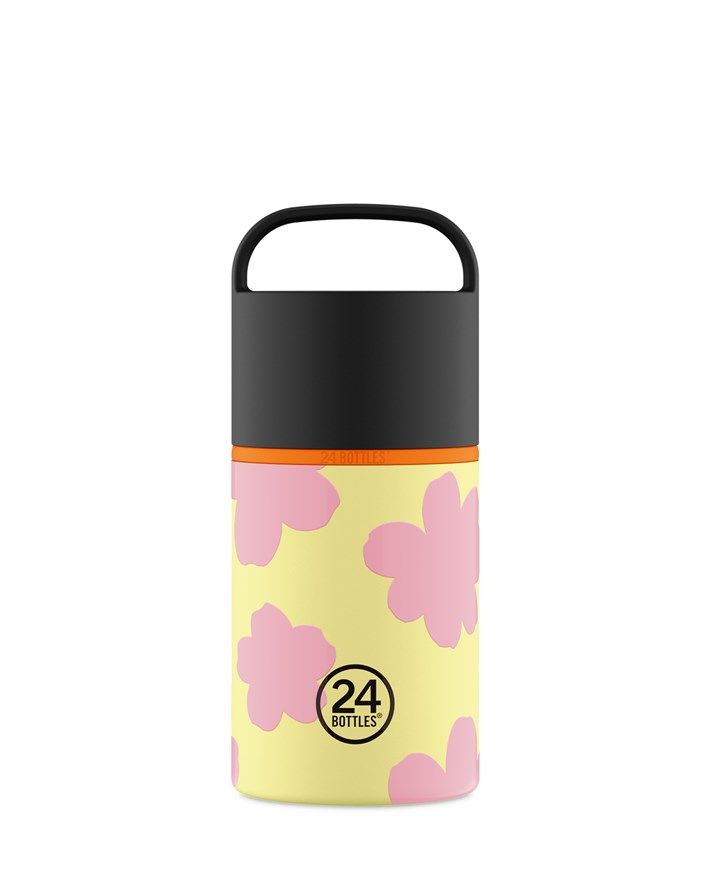 24Bottles Spin Bottle Daydreaming Yellow Paslanmaz Çelik Termos 480 ml Pembe - Sarı