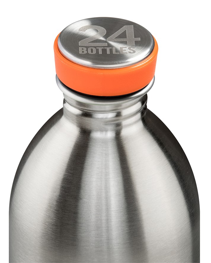 24Bottles Urban Bottle Brushed Steel Paslanmaz Çelik Su Şişesi 1000 ml Gümüş