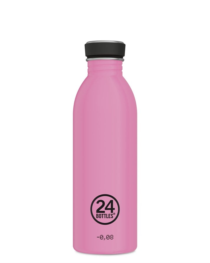 24Bottles Urban Bottle REactive Pink/Blue Paslanmaz Çelik Renk Değiştiren Su Şişesi 500 ml Pembe -