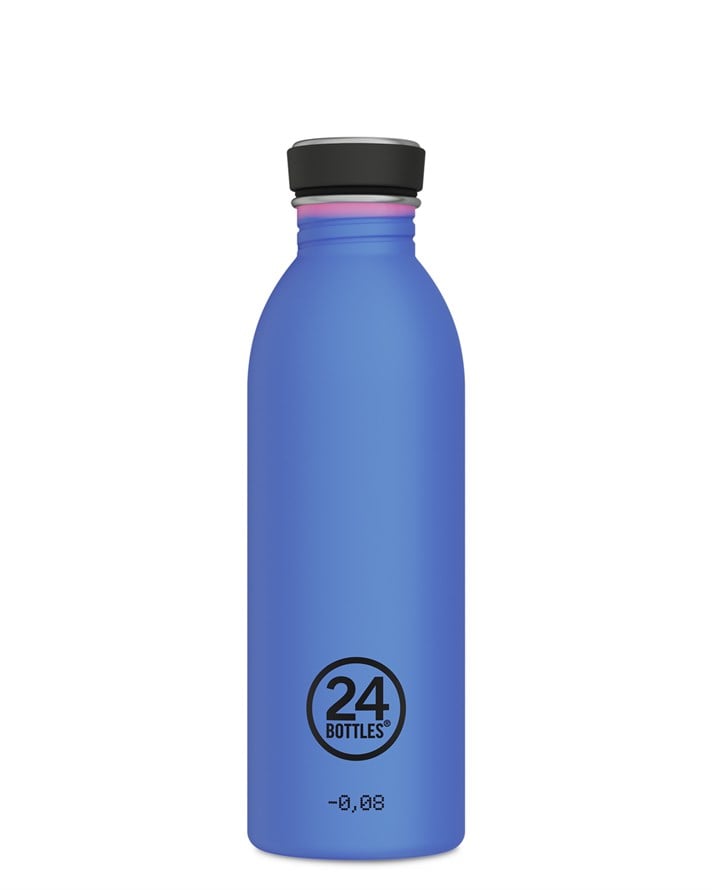 24Bottles Urban Bottle REactive Pink/Blue Paslanmaz Çelik Renk Değiştiren Su Şişesi 500 ml Pembe -