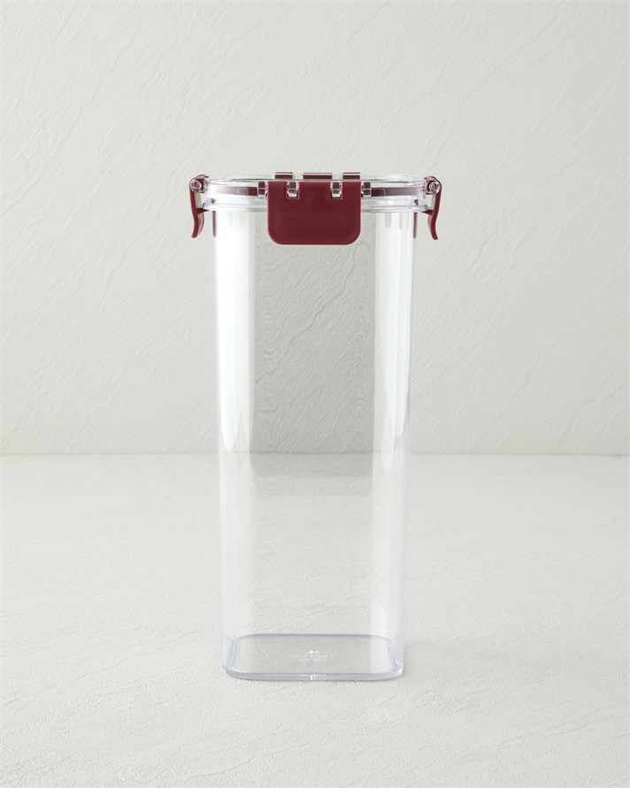 Ador Kavanoz 1800 ml Bordo