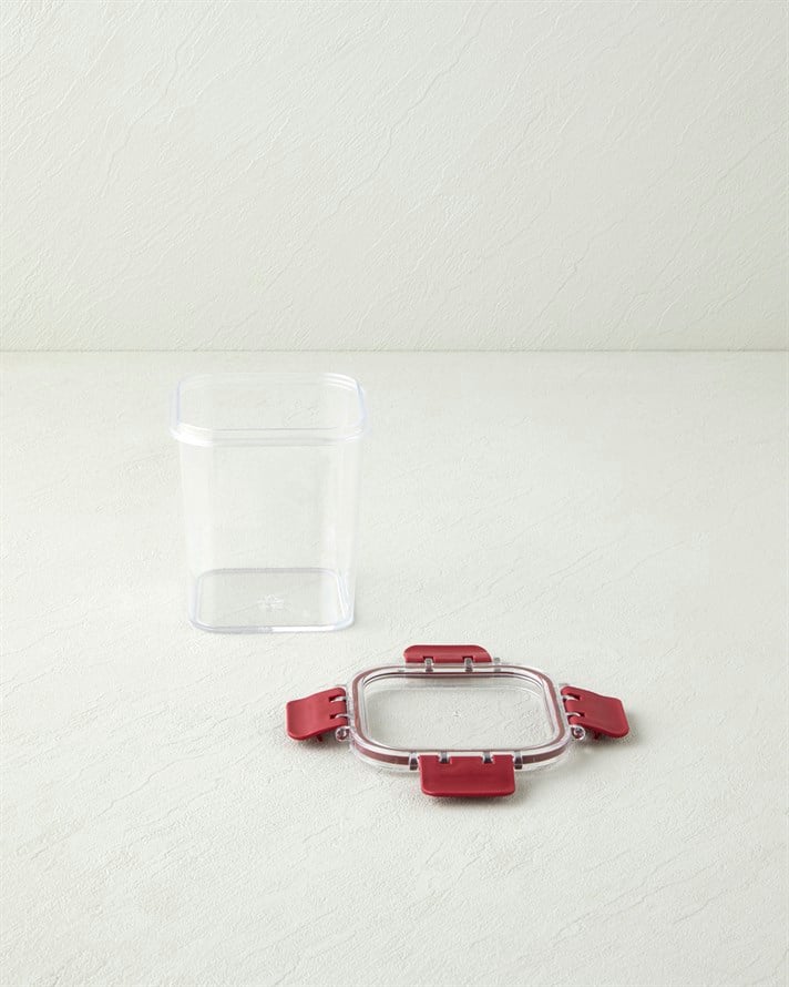 Ador Plastik Kavanoz 850 ml Bordo