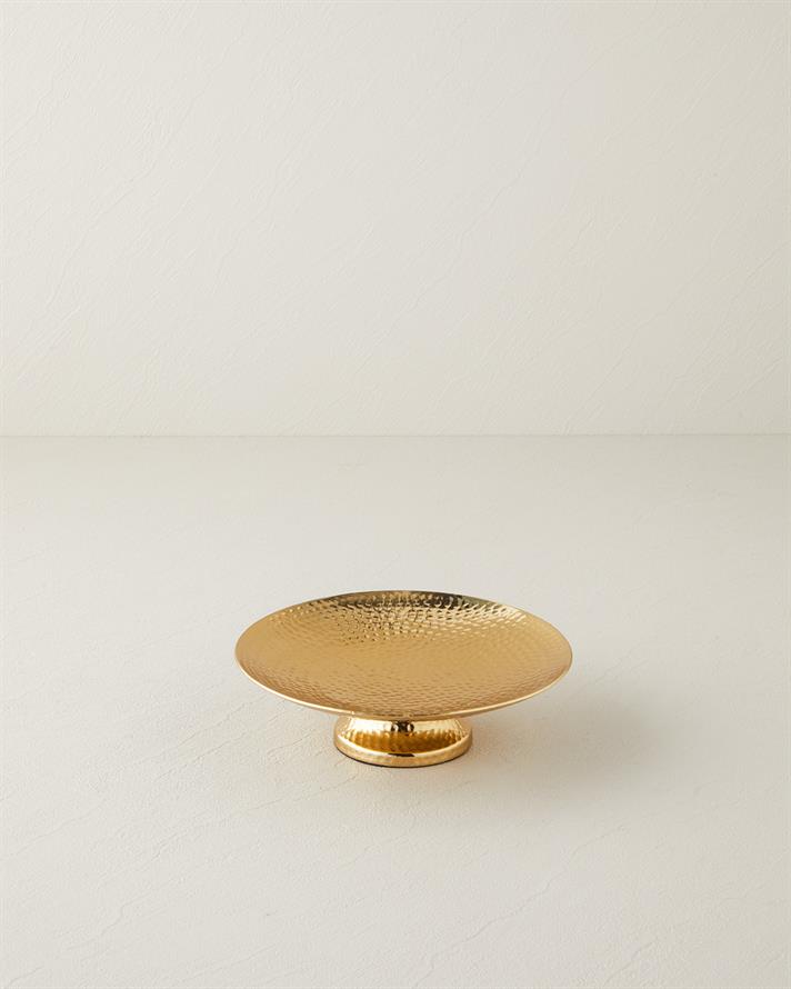 Adora Metal Dekoratif Tepsi Gold