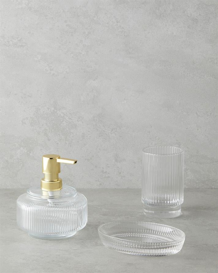 Agata Banyo Seti Şeffaf