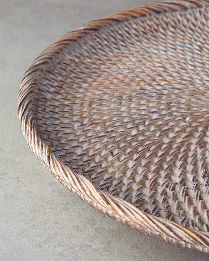 Agatha Dekoratif Tepsi Kahve