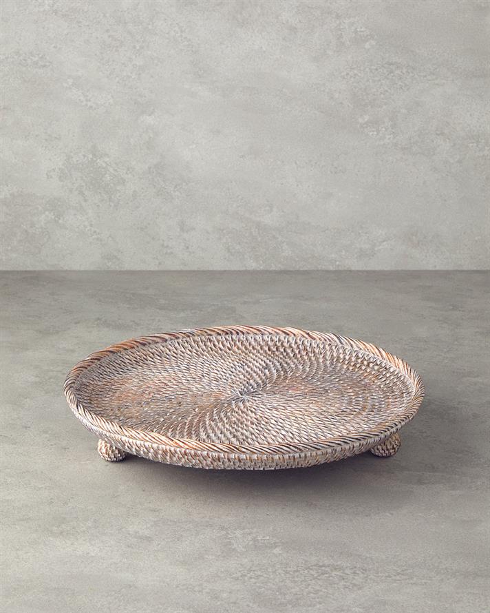 Agatha Dekoratif Tepsi Kahve