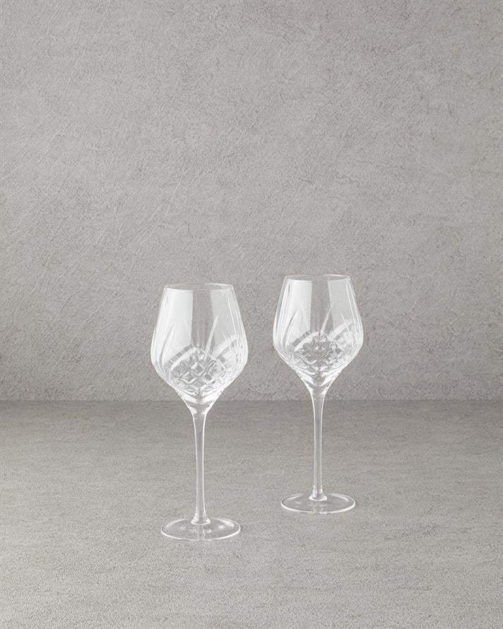 Agolde Cam 2li Kadeh Şeffaf