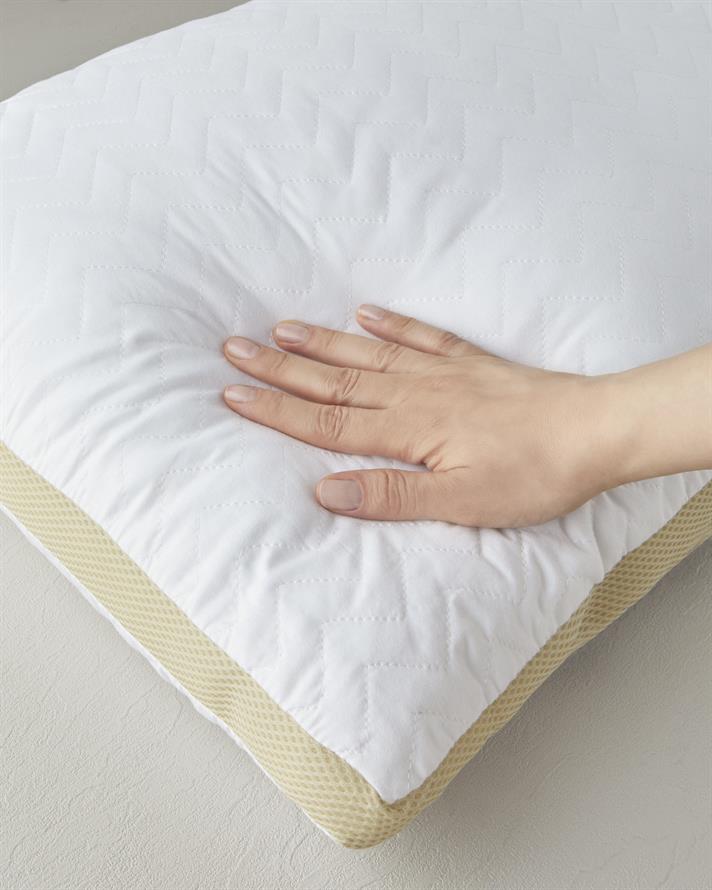 Air Plus Klimalı Yastık 50x70 cm Beyaz-Gold