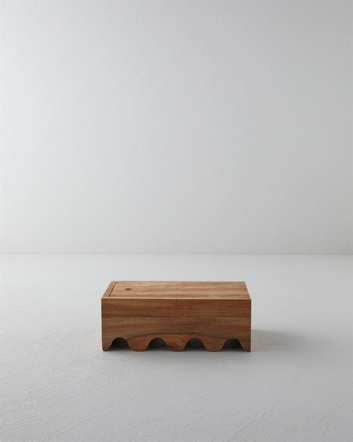 Akasya Dekoratif Kutu 20x12x8cm Kahve